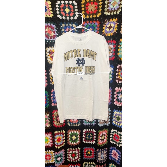 Notre Dame Adidas Fighting Irish Short Sleeve size Large - Picture 4 of 5